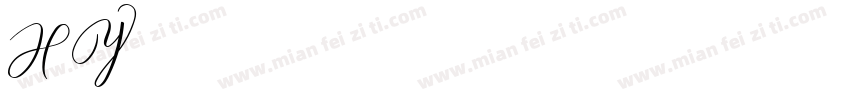 HYhuofenghuang y字体转换